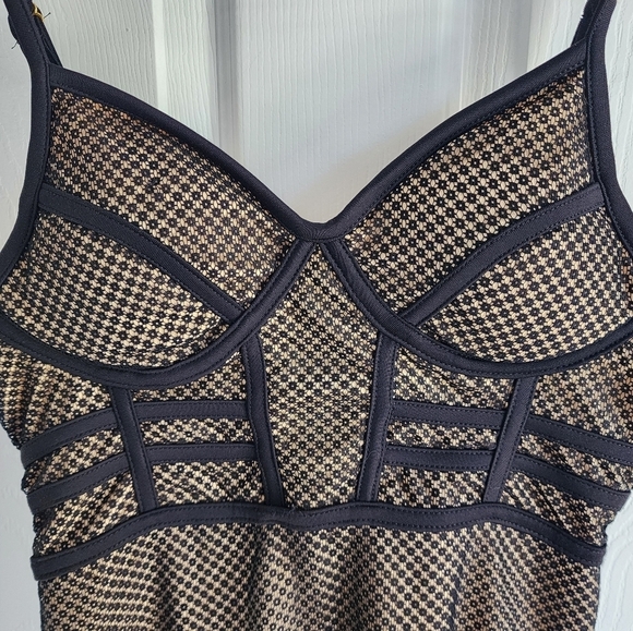 Revamped Bodycon Whimsigoth Sexy Lace Dress Medium - Picture 2 of 9